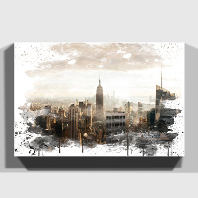 New York City Skyline USA7 - Wall Art
