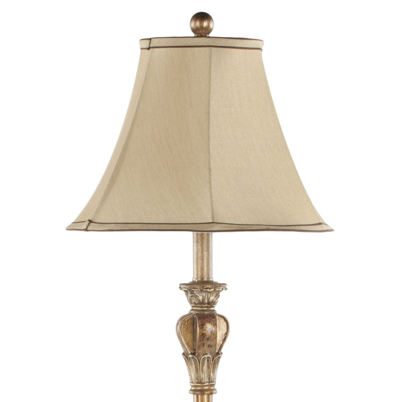 Evie 61'' Gold Traditional Floor Lamp