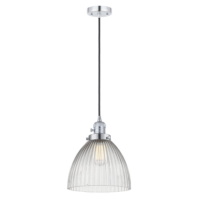 Franklin Franklin - Kuni - Mini luminaire suspendu à cordon de 10 po - Interrupteur marche / arrêt - Ampoule non incluse 