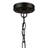 5 - Light Dimmable Wagon Wheel Chandelier