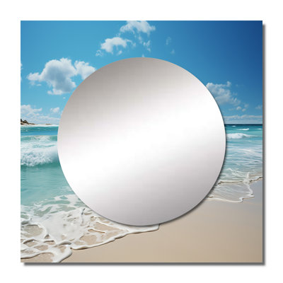 Neeshu - Landscapes Square Mirror Wall Art For Bathroom