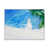 Cadre flottant blanc