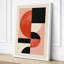 Forms in Rust Geometric - Wrapped Canvas-131763535-131763533