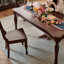 Ensemble de table antique en bois massif-111537422