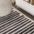 Augie Modern Berber Stripe Cream/Black Rug-234350407