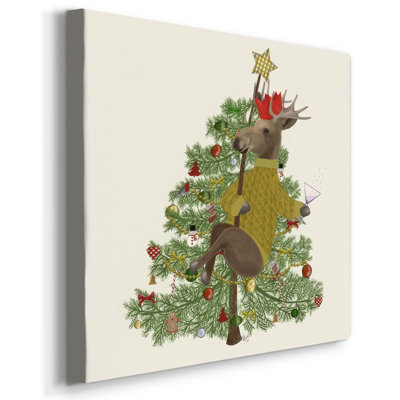 " Moose Christmas Pole Dance "