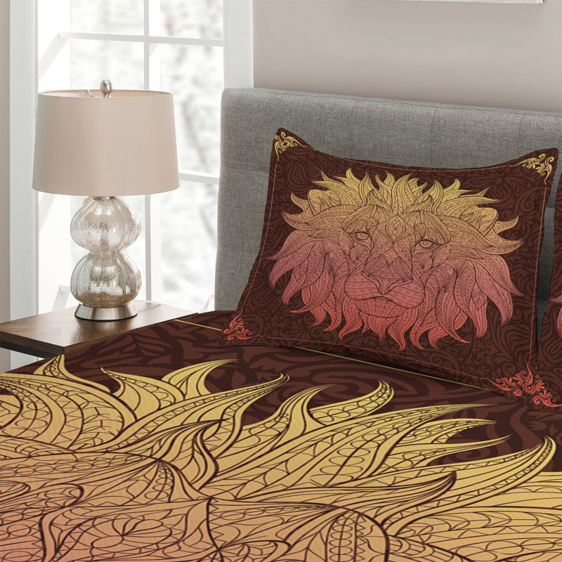 Eclectic Polyester Coverlet