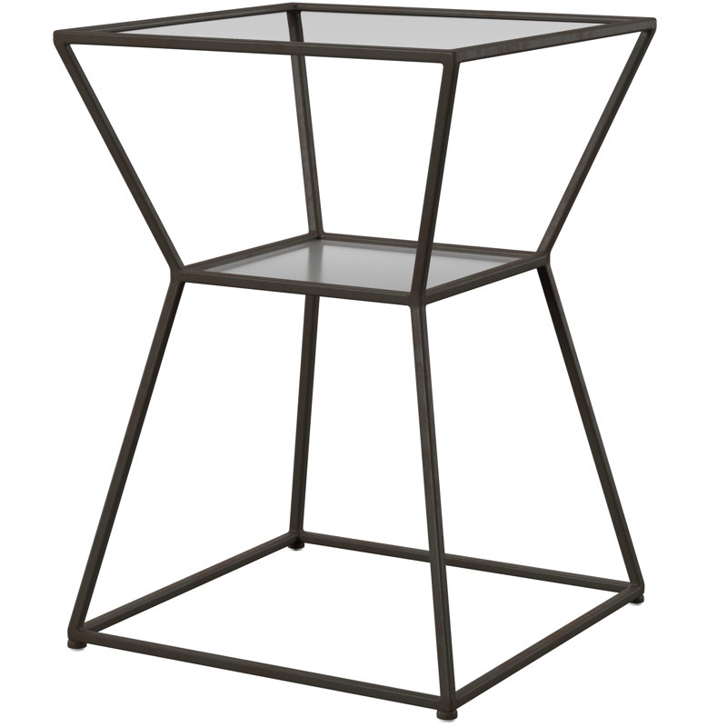 Auryon Glass End Table
