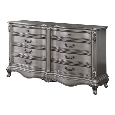 Dresser, Antique Platinum Finish