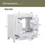 Meuble-lavabo 30 po avec lavabo simple-34437308