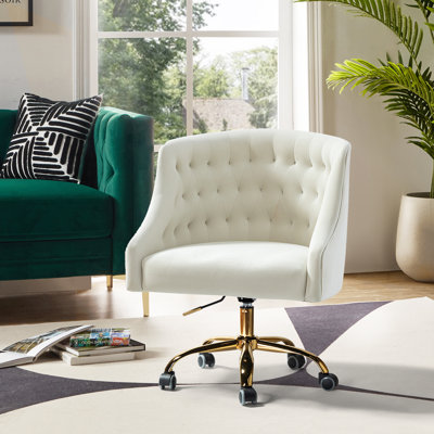 Doreen Velvet Hand-Curated Task Chair