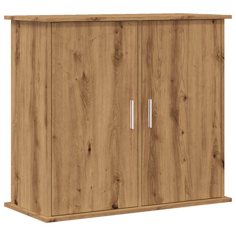 Vidaxl Aquarium Stand Black 81X36x73 Cm Engineered Wood, Gray Sonoma, 81 x 36 x 73 cm