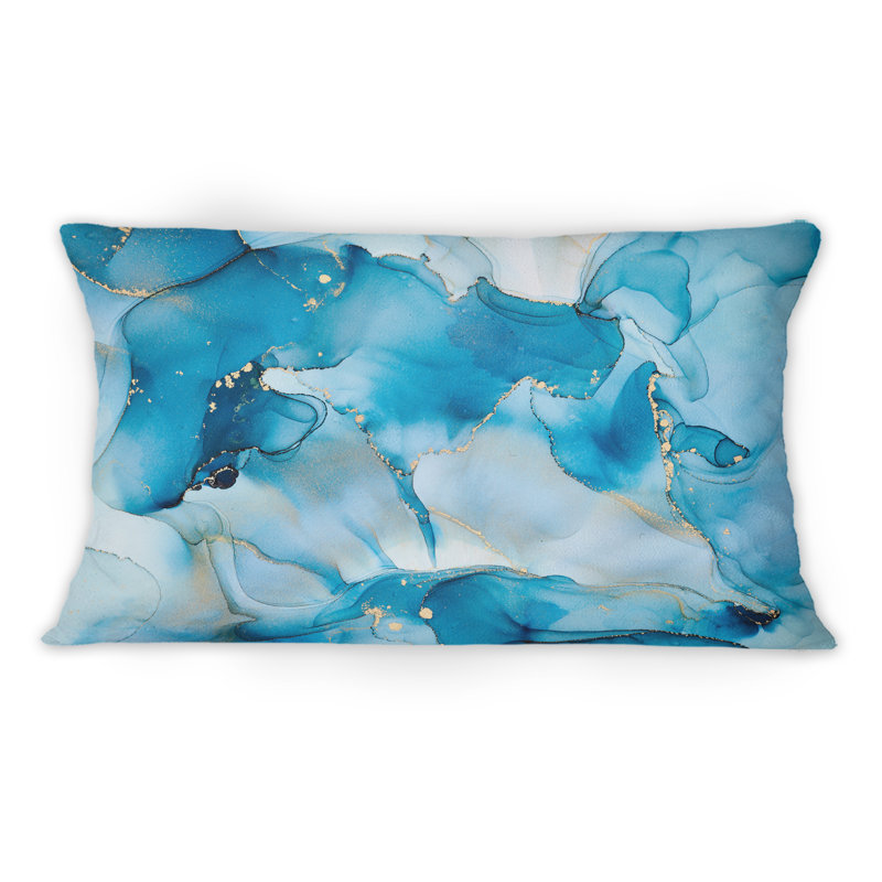 Coussin 12 "x 20" Blue Luxury