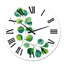 Green Eucalyptus Branches II - Horloge murale traditionnelle-60280913