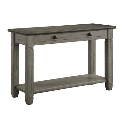 Table basse et canapé gris 1 pièce avec 2 tiroirs et meubles de salon en bois
