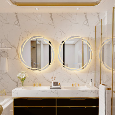 Glenis Round Wall and Dresser Mirror