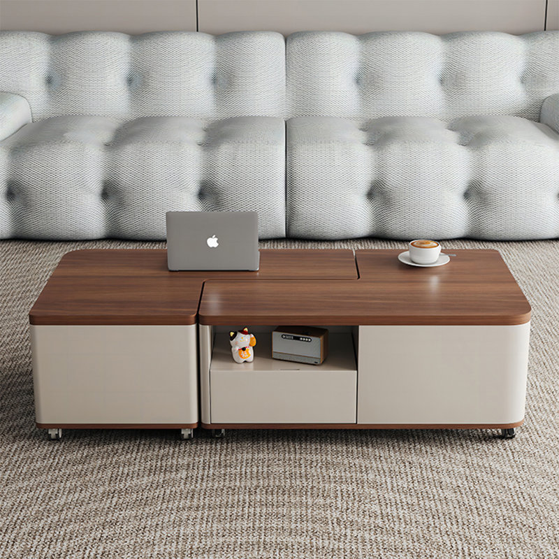 Ancient style mobile multi-functional coffee table