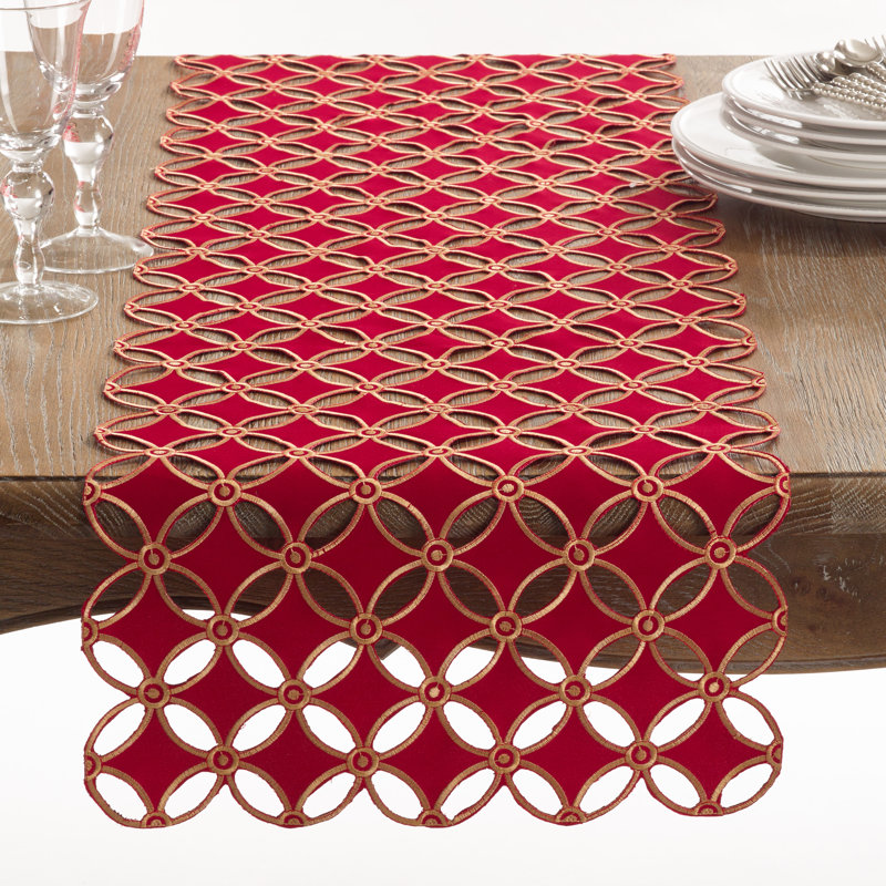 Chemin de table Senters, Rouge
