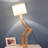 Audusinda 17" Brown Table Lamp