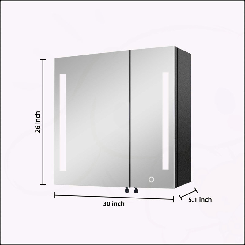 Armoire de salle de bain polyvalente avec des fonctionnalités avancées pour un rangement optimal