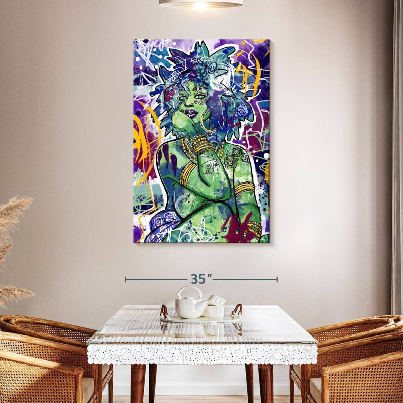 Leisha Subira, 48" H x 32" W