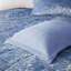 Édredon en velours bleu pervenche pour très grand / très grand lit-121269210-121269209