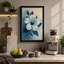 White Hibiscus in Bloom Botanical - Wrapped Canvas-211314993-211315001