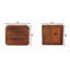 Table de chevet en bois massif Cutwright