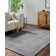 Tapis bleu touffeté à la main Mallory