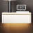 20" Floating Nightstand with Drawer, White