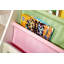 Wooden Canvas Sling Magazine Bookcase