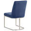 Chaise d'appoint rembourrée en velours Harriss-2012099667