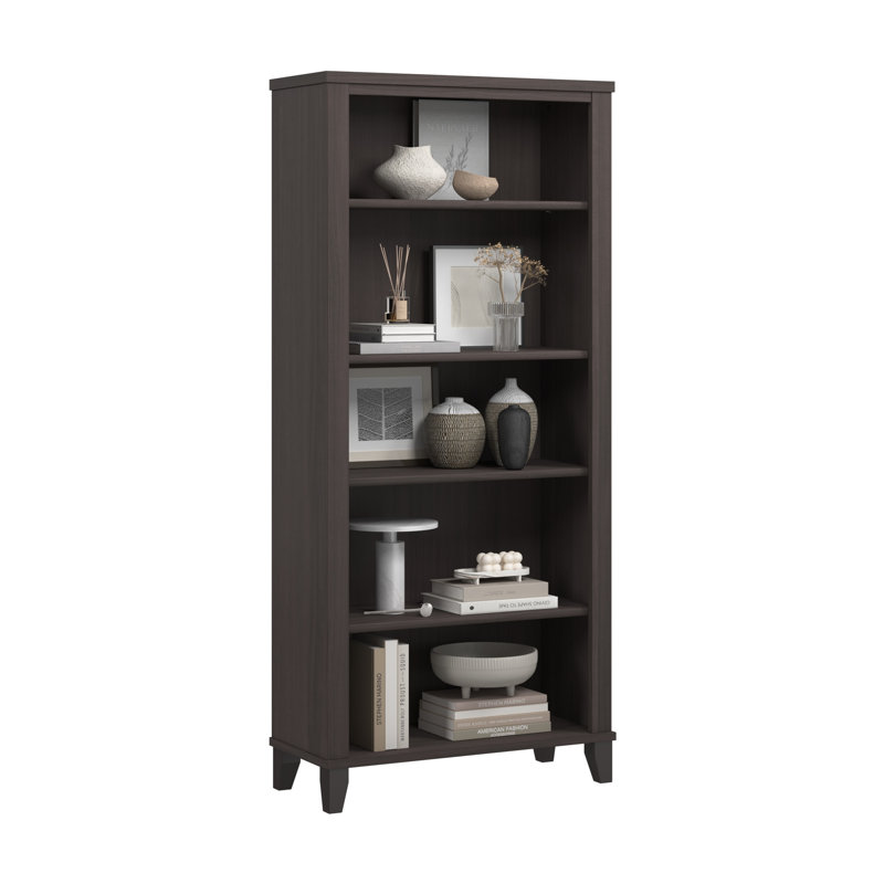 Tall 5 Shelf Bookcase in Storm Grey, Storm Grey