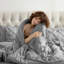 Ensemble d'édredon plissé avec draps Bed-in-a-Bag-103134058-103134055