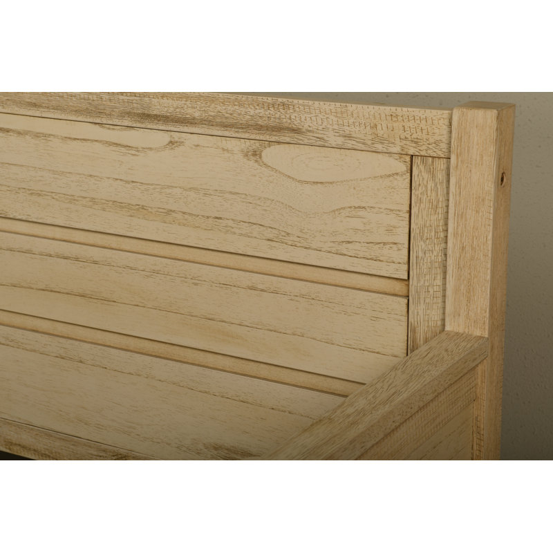 Braunste Twin MDF Wood Daybed with Mattress, Takara Rain
