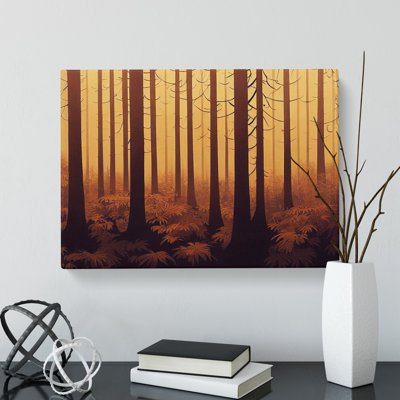 A Miraculous Forest - Wrapped Canvas Print