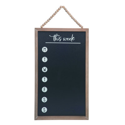 Carmene Dakota Fields No Wall Manufactured Wood Letter Board