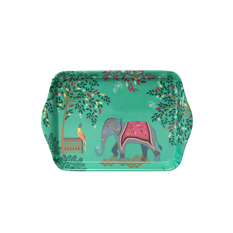 Sara Miller, India - Mug & Tray Set