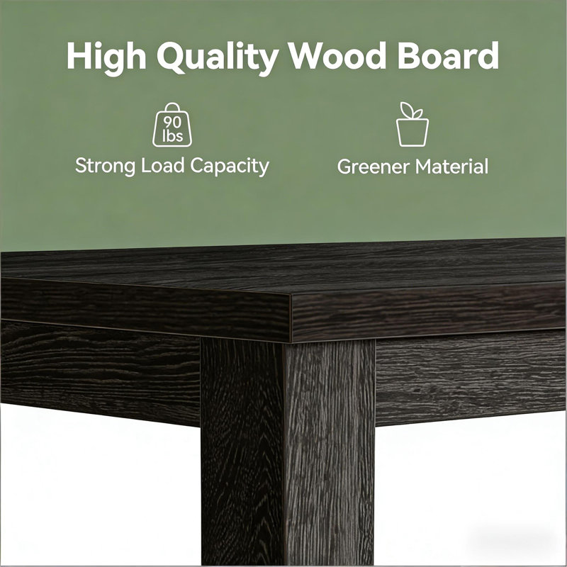 Mid-Sized Kitchen Table,Square Dining Table,Aesthetic Table
