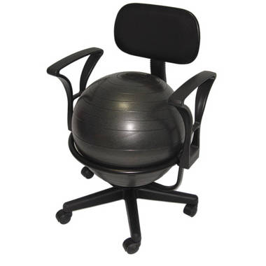 Active Task Chair ergonomic balance ball wobble office desk chair –  UncagedErgonomics