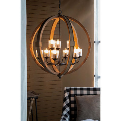 Lustre 9 lumières Raglen