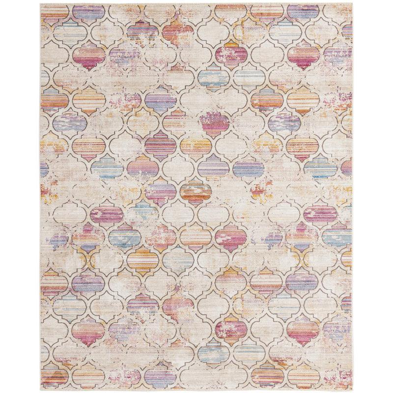 Orianthi Geometric Indoor Rug, Rectangle 7'10" x 9'8"