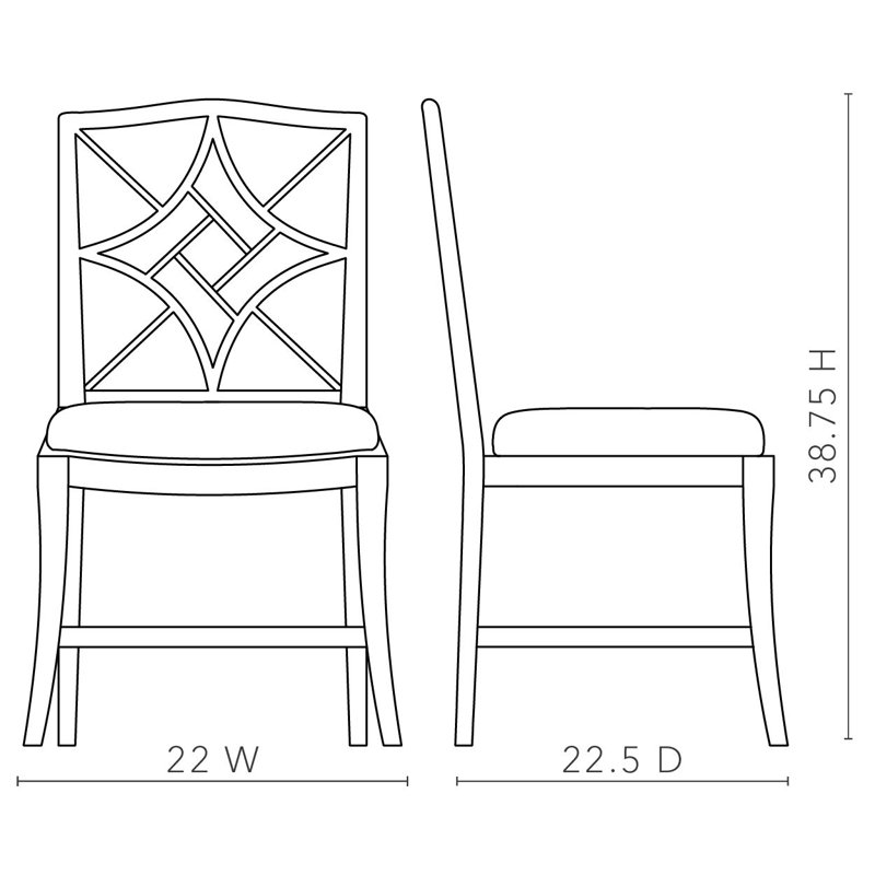 Evelyn Upholstered Dining Chair
