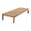 Chaise longue d'extérieur en teck Uvita-96321405