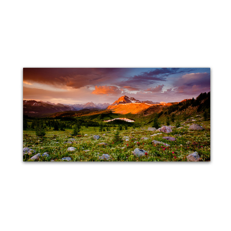 Reproduction de photo sur toile tendue «Legering Glory» par Leeth, H 10 po x l 19 po x P 2 po