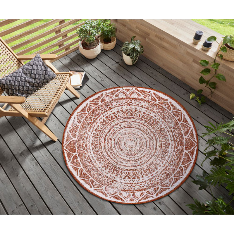 Siruma Flatweave Grey Rug, Round 200cm