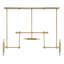 Luminaire suspendu moderne 14 lumières Uttermost Cadre