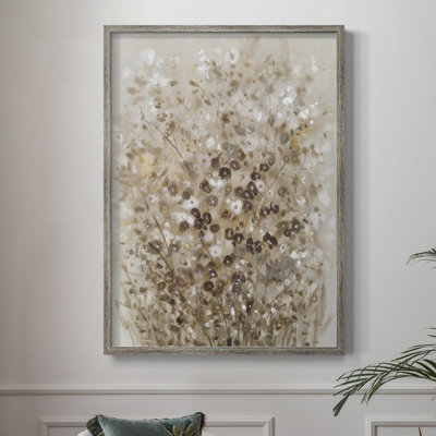 Flourishing I Framed Print - Solid Wood