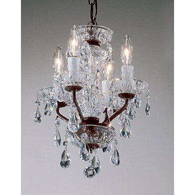 Style bougie classique/traditionnel 4 lumières lustre Letitia