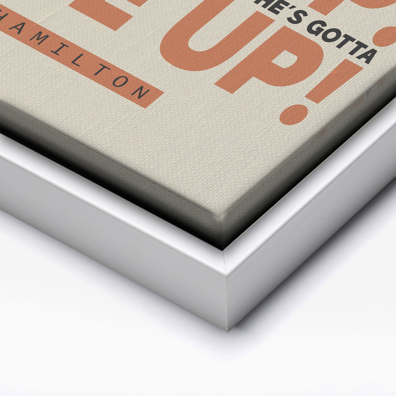 Rise Up, Canvas, 18"H x 24"W, White Framed